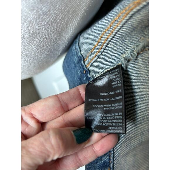 BDG Denim and Camo Jacket Women's Size M - Picture 4 of 6